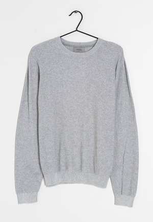 Stickad tröja - grey
