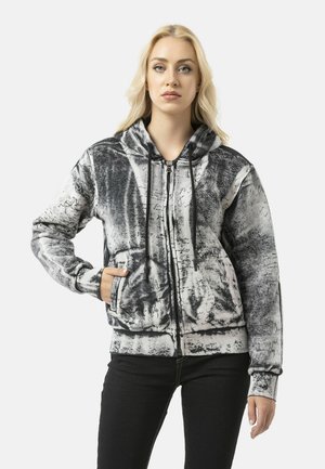 WL379 MIT KAPUZE - Kapuzenpullover - anthrazit