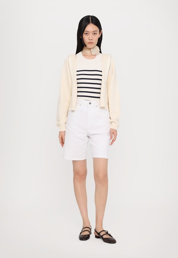 ZIP UP HOODIE  - Cardigan - natural3