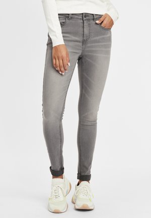 Oxmo OXLENNA - Jeans Relaxed Fit - grey denim