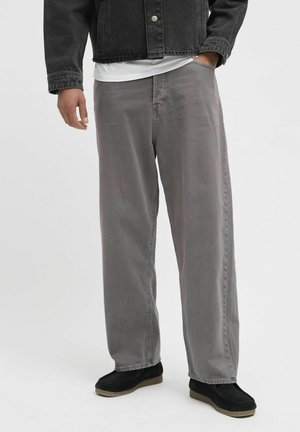 JJORIGINAL - Baggy fit teksad - steel gray