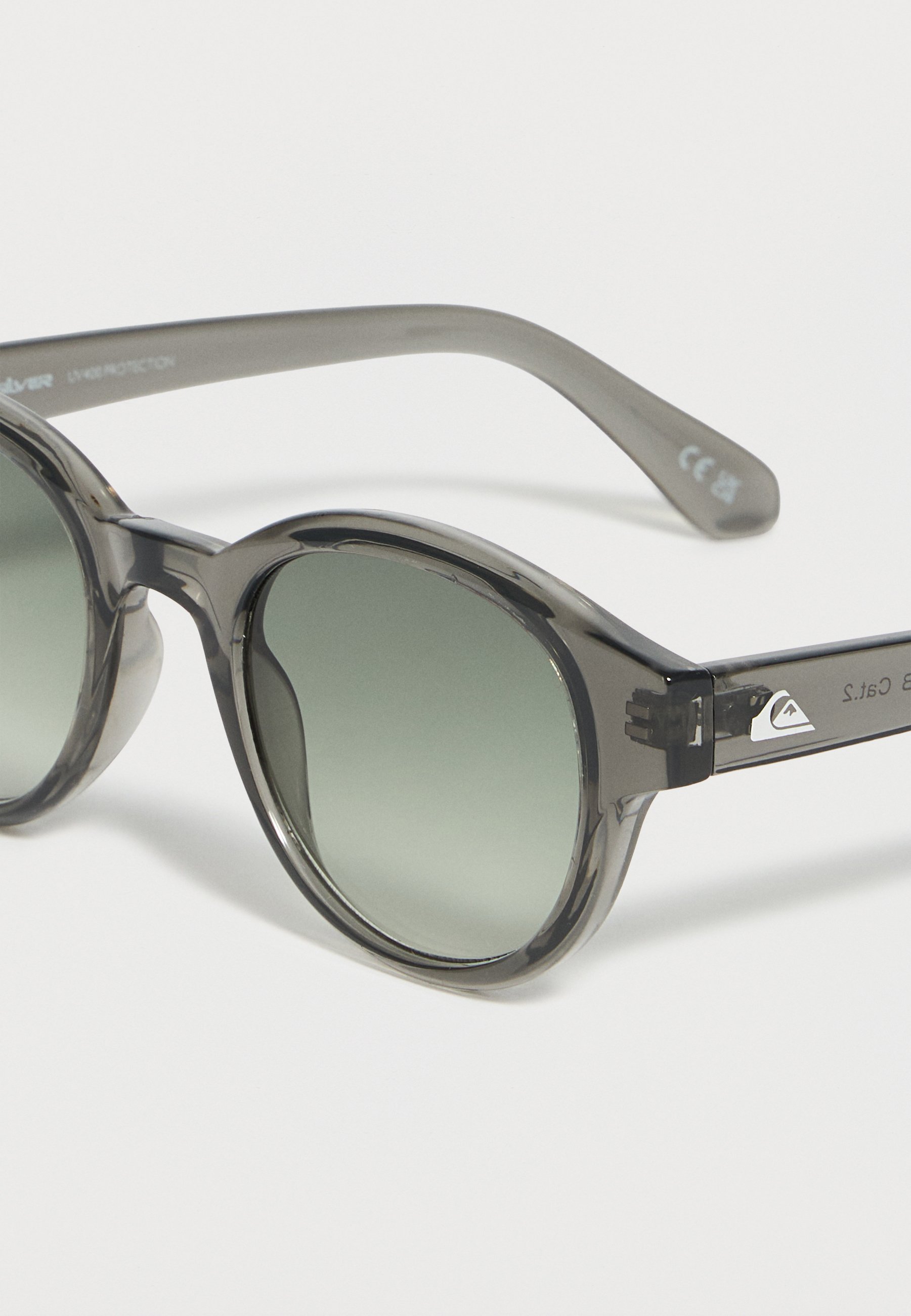 Quiksilver APERTURE UNISEX - Sunglasses - dark grey/gradiant green