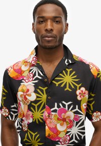 Superdry & Co HAWAIIAN RESORT - Overhemd - asanoha black