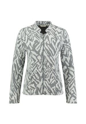COSMIC - Strickjacke - anthra-offwhite