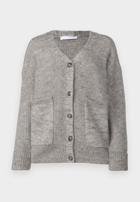 SLFALVA CARDIGAN - Cardigan - steel gray/birch
