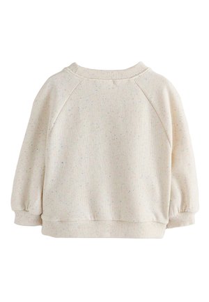 Next REGULAR FIT CREW - Melegítőfelső - oatmeal