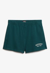 Superdry ATHLETIC ESSENTIALS GRAPHIC - Jogginghose - dark pine green