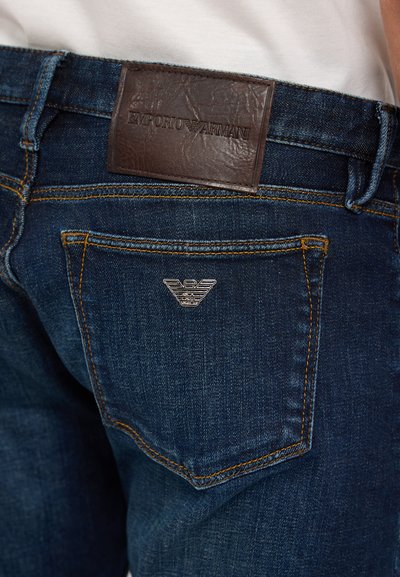 Emporio Armani Jeans slim fit - denim blu