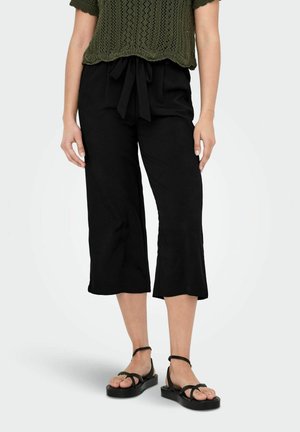 ONLNOVA NORMAL GESCHNITTEN - Pantalon classique - black