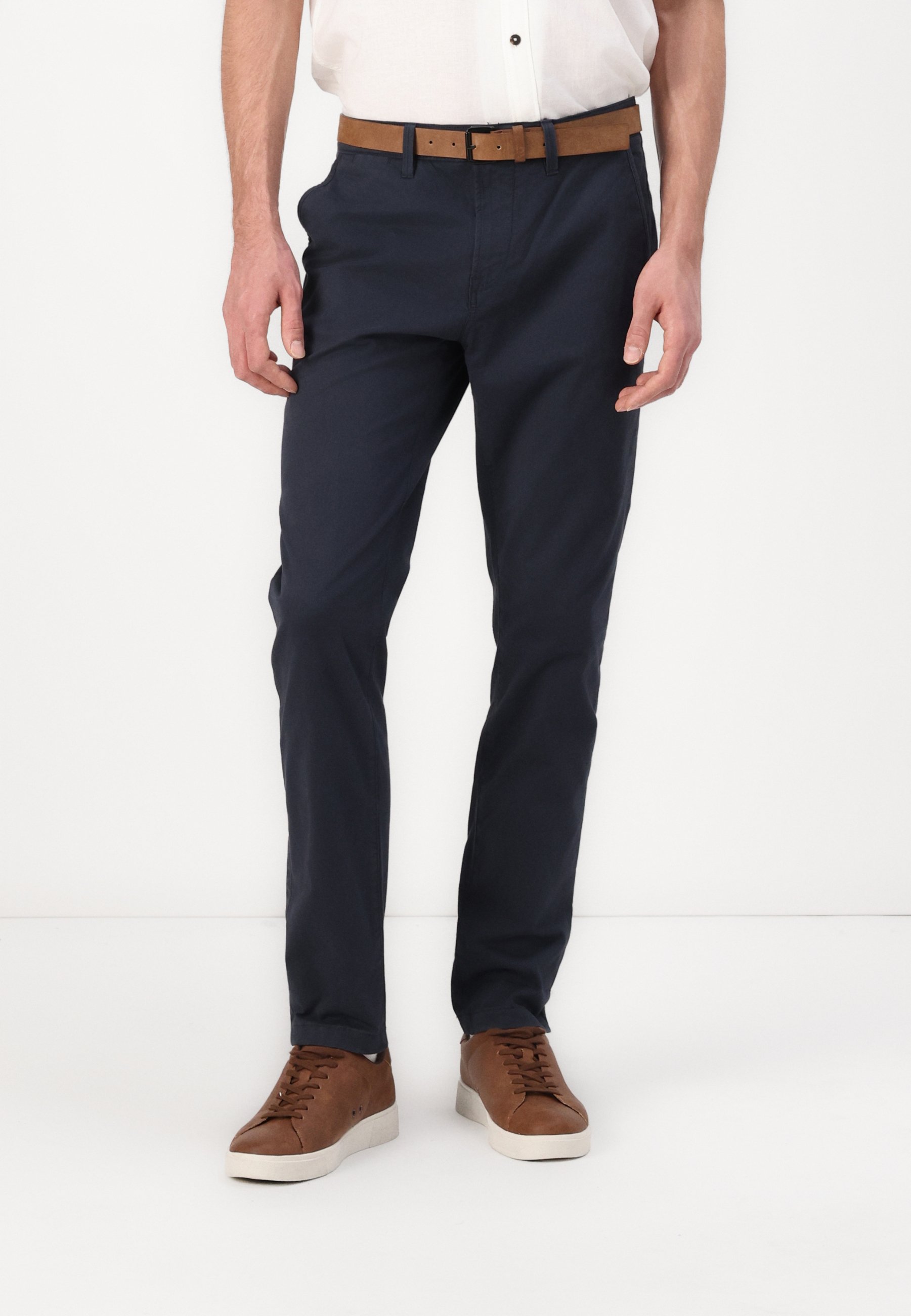 TOM TAILOR Denim Herenbroek, 34730 - Grijs Wit Mini Houndstooth, 32W / 32L
