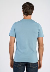 Lindbergh Printtipaita - lt iron blue