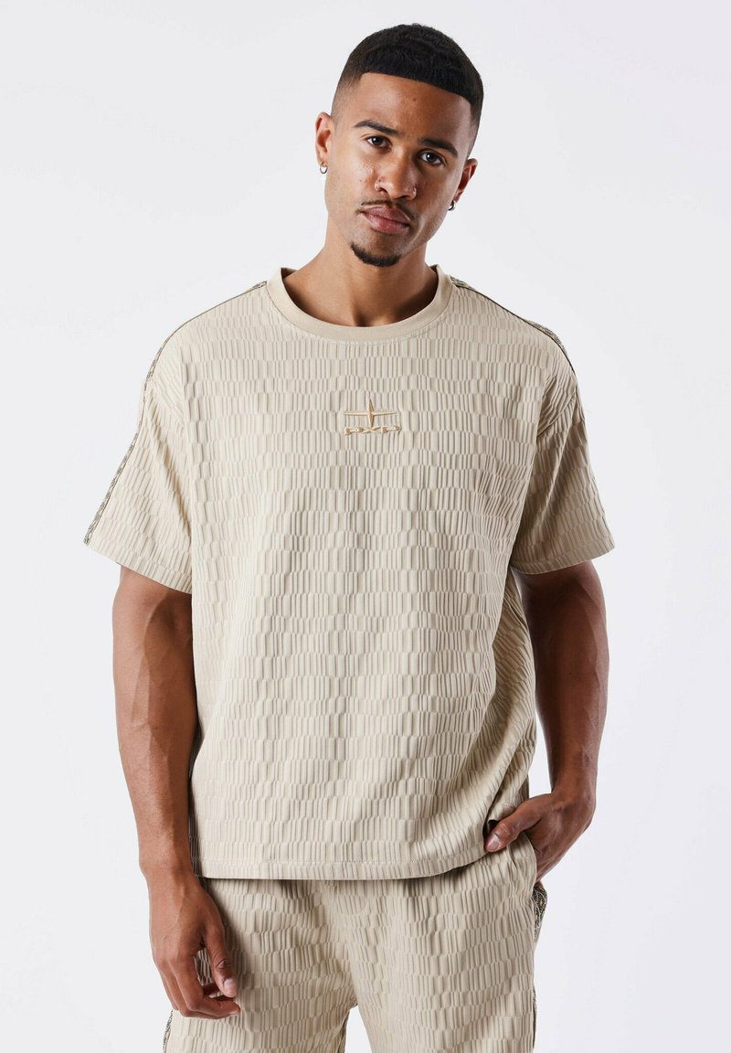 Project X Paris - CODE NOMADE - Camiseta estampada - beige, Ampliar