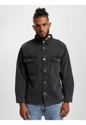 WORKER - Button down-skjorte - black