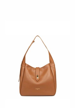 LANCASTER TOP DOUBLE - Shopping bag - camel in orange