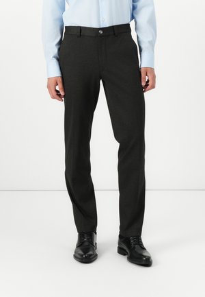 HESTEN - Suit trousers - dark grey