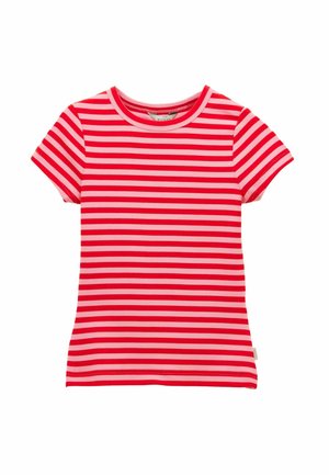 SOPHIE SHORT SLEEVE  - Print T-shirt - red pink stripe