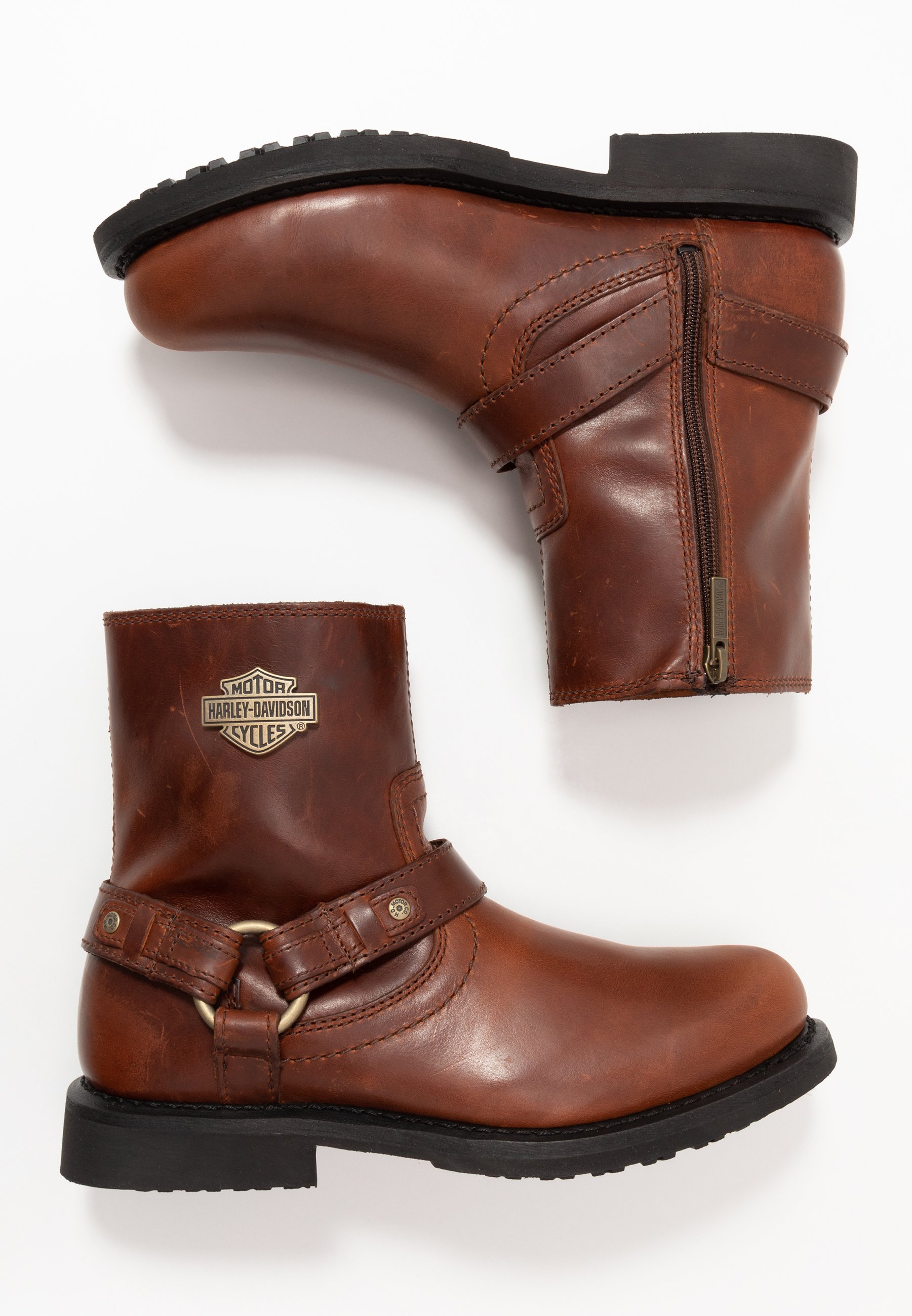 Harley Davidson SCOUT - Cowboystøvletter - brown Harley Davidson SCOUT - Cowboystøvletter - brown