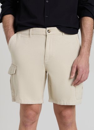 Calliope BERMUDA TASCONI - Shorts - beige chiaro melange