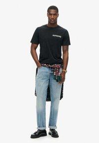 Superdry & Co TATTOO GRAPHIC  - Camiseta estampada - black