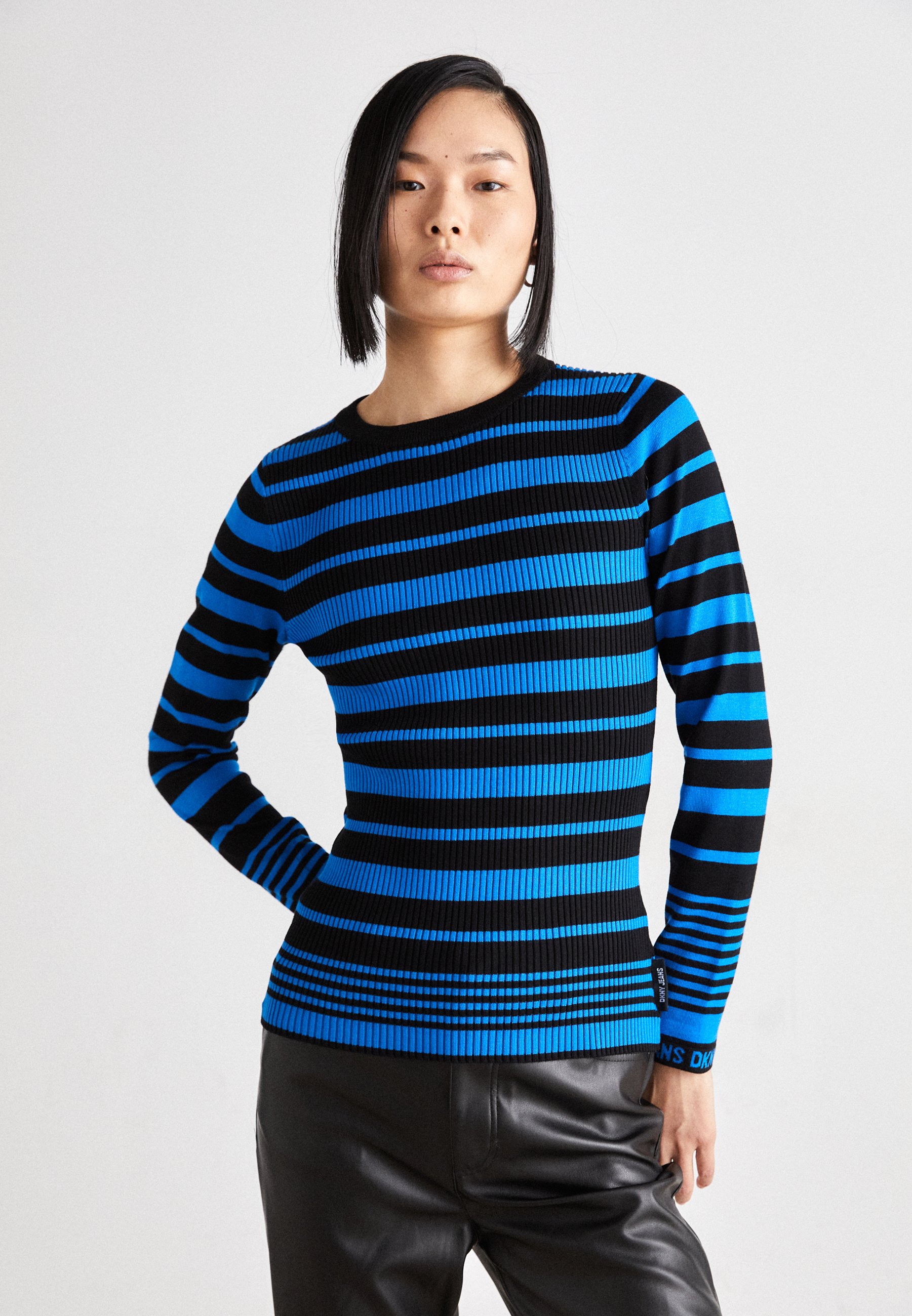 dkny blue sweater