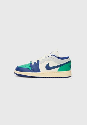 AIR JORDAN 1 UNISEX - Zapatillas - sail/deep royal blue/stadium green/neutral grey/muslin