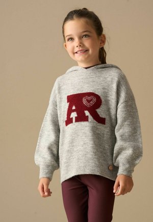 Angel & Rocket, REGULAR FIT - TAYLOR ACTIVE KNITTED HOODED JUMPER - Mikina s kapucňou - grey