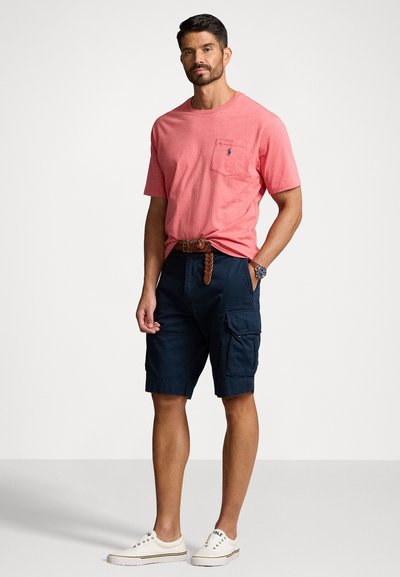 Polo Ralph Lauren Big & Tall JERSEY POCKET T-SHIRT - Jednoduché tričko - highland rose heather