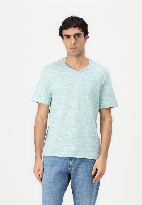 INJECTED V NECK - Basic T-shirt