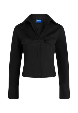 Karl Lagerfeld Jeans, KLJ FITTED BLOUSE - Πουκαμίσα με κουμπιά - black