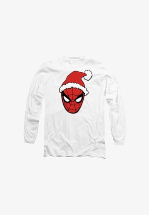 Marvel, SPIDERMAN SANTA HAT - Long sleeved top - white
