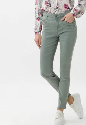 STYLE SHAKIRA - Jeans slim fit - light green