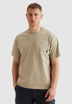 PME Legend, PME LEGEND - RELAXED FIT T-SHIRT WITH CHEST POCKET - - - T-shirt basique - spray green