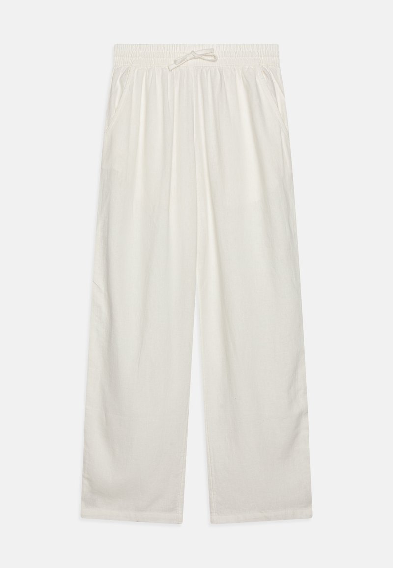 Lindex - TROUSERS UNISEX - Pantaloni - off-white, Extindeți