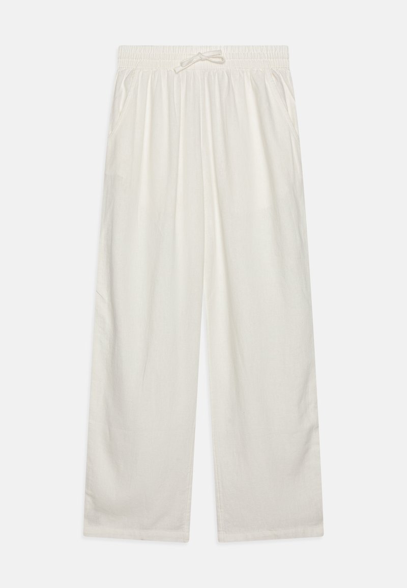 Lindex TROUSERS UNISEX - Stoffhose - off-white