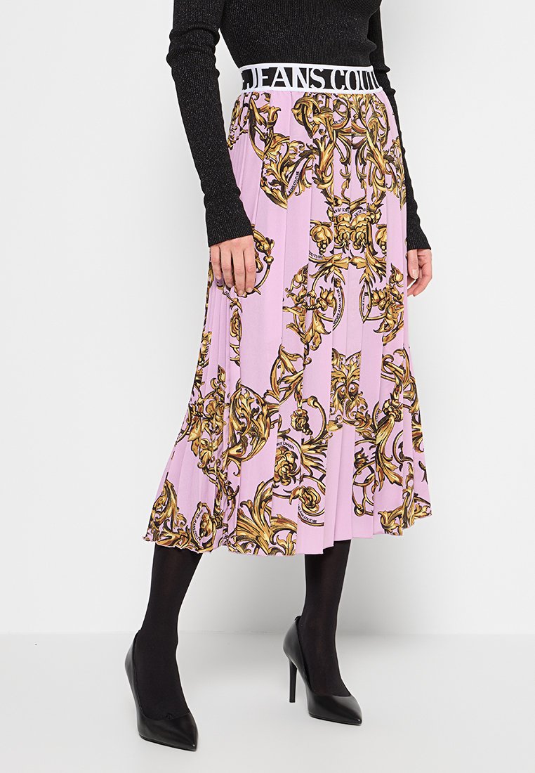 Versace Jeans Couture Plooirok lila Versace Jeans Couture Plooirok lila