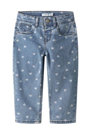NMFPBELLA - Jeans Straight Leg - medium blue denim