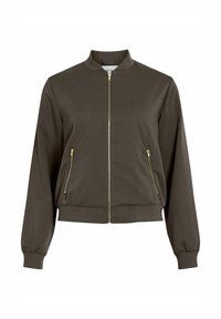 Sweat zippé - chocolate brown