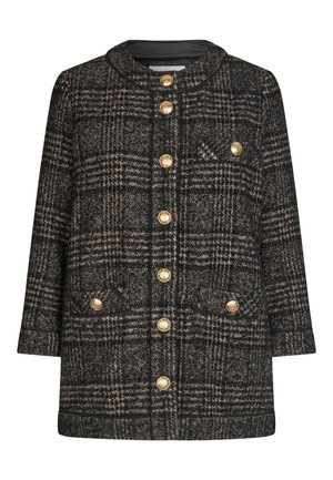 AISHADEA - Cappotto classico - black check