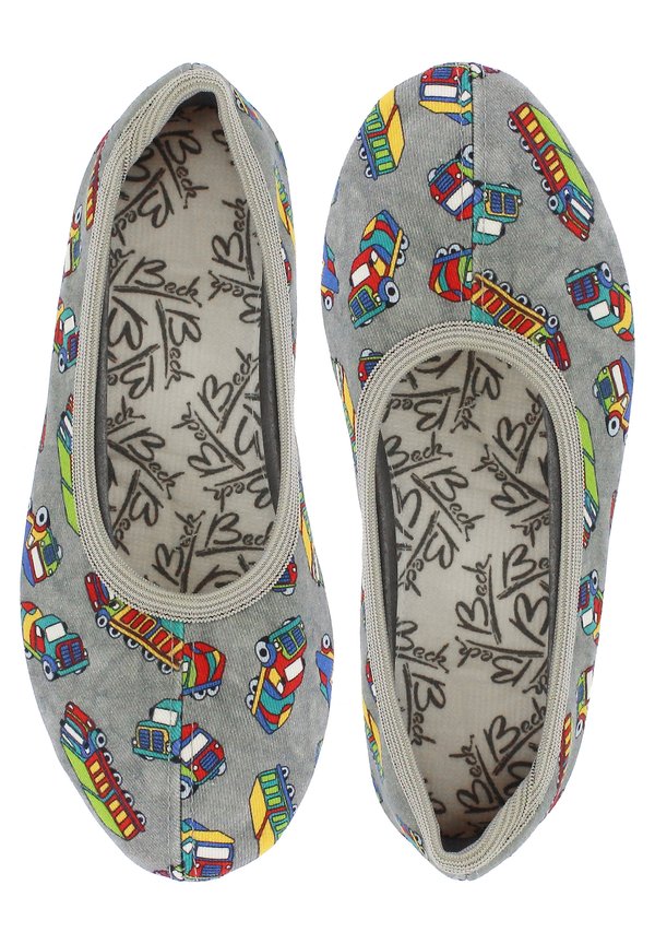 GYMNASTIK LKW - Hausschuh - grau