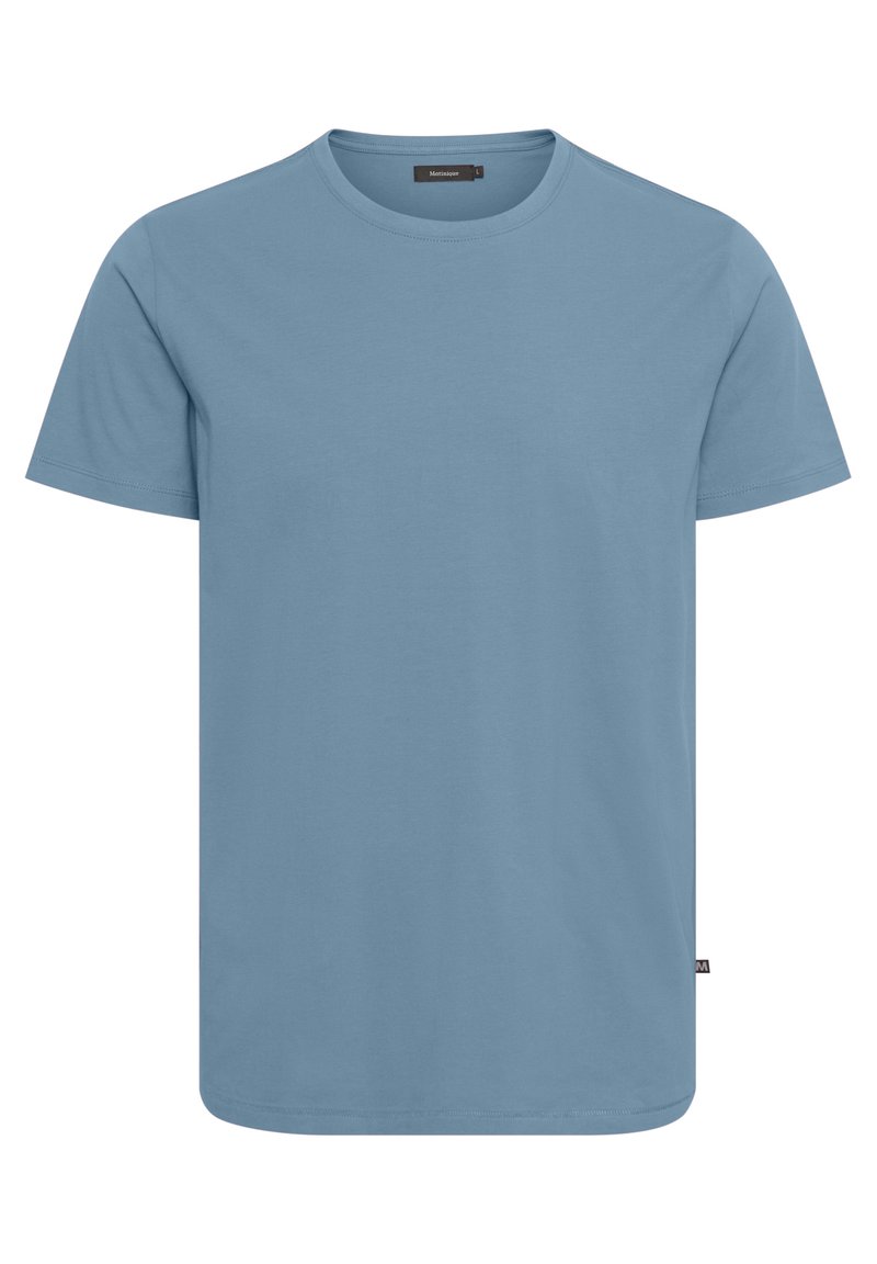 Matinique T-shirt basic blauw