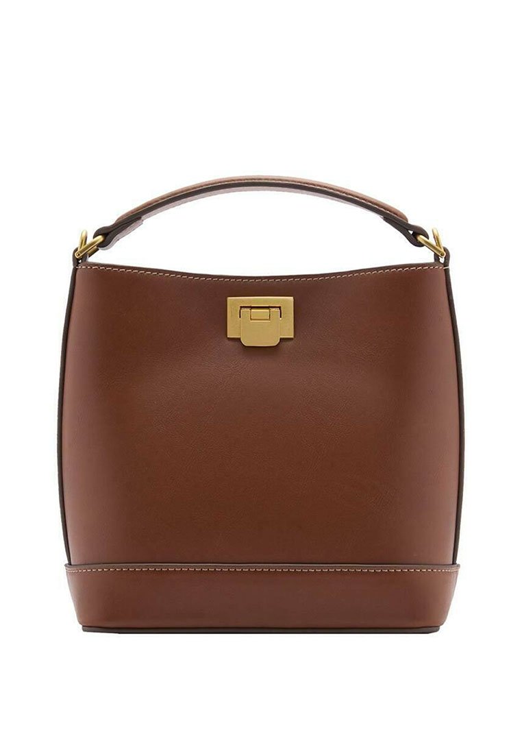 Mango MIKE - Across body bag - leather/brown - Zalando 