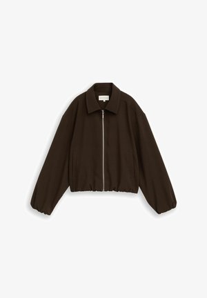 TOM TAILOR, TOM TAILOR BLAZER LOOSE FIT BLOUSON JACKE - Lichte jas - java dark brown