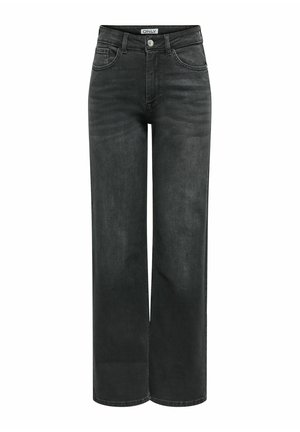 ONLY Tall, WIDE-FIT JEANS ONLJULLES HIGH WAIST STRAIGHT FIT JEANS - Coupe large - washed black