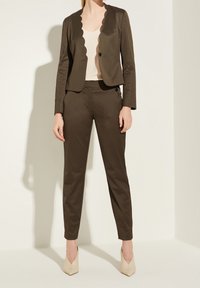 comma Pantalon classique - khaki