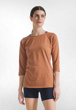FLAMME 3/4 SLEEVES  - Pitkähihainen paita - brown