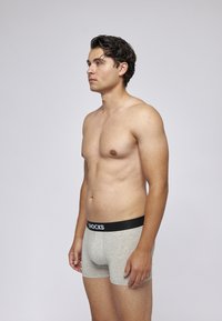 SNOCKS 6 PACK - Úzké boxerky - grau
