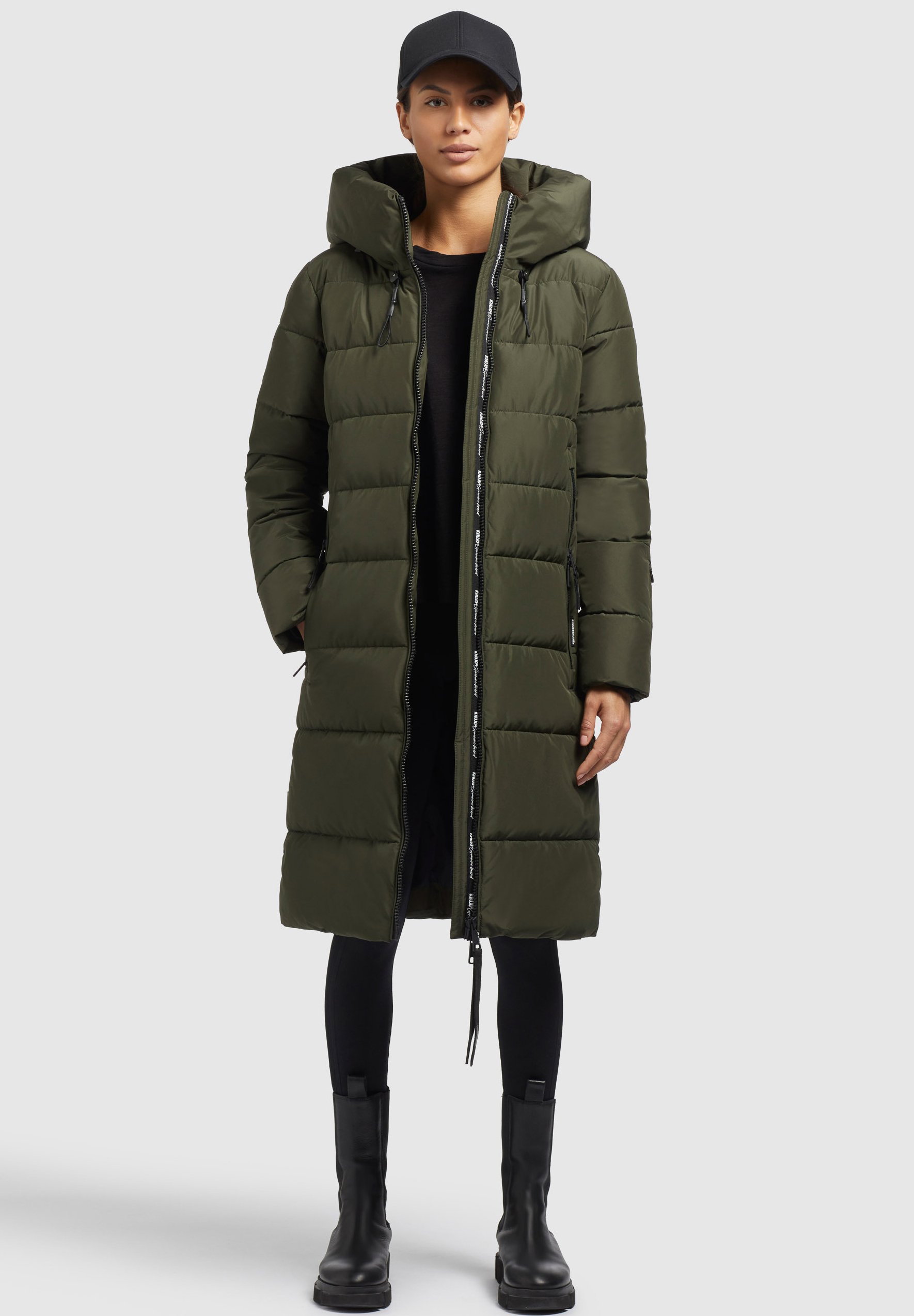 本日までKaja Favorite Insulation Coat 【3】OVY khujo JILIAS3 - Winter coat - dep gre/dark green - Zalando
