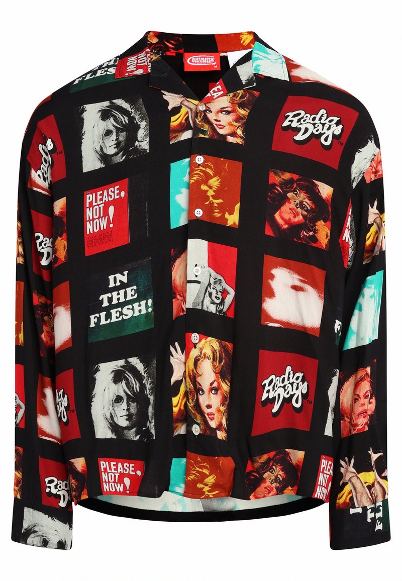 Redefined Rebel Overhemd zwart Redefined Rebel Overhemd zwart