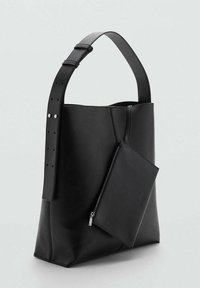 Mango PUALA - Shoppingväska - black