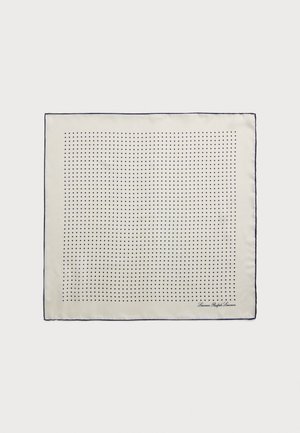 Lauren Ralph Lauren POLKA DOT SILK TWILL SQUARE SCARF - Halsdoek - cream